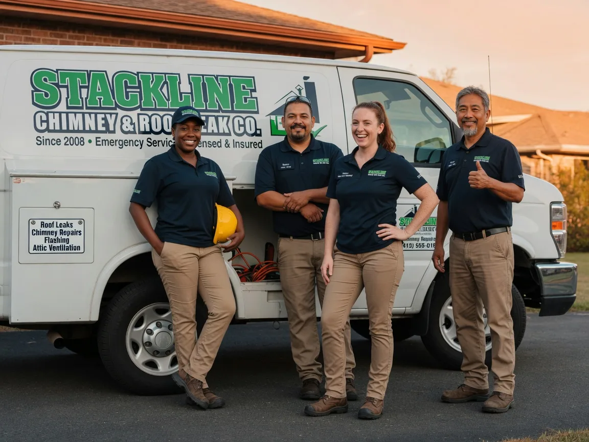 Chimney flashing repair company in Verona, OH